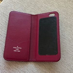 Louis Vuitton iPhone case and card holder